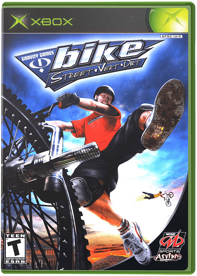 Gravity Games Bike Street Vert Dirt box art for Xbox
